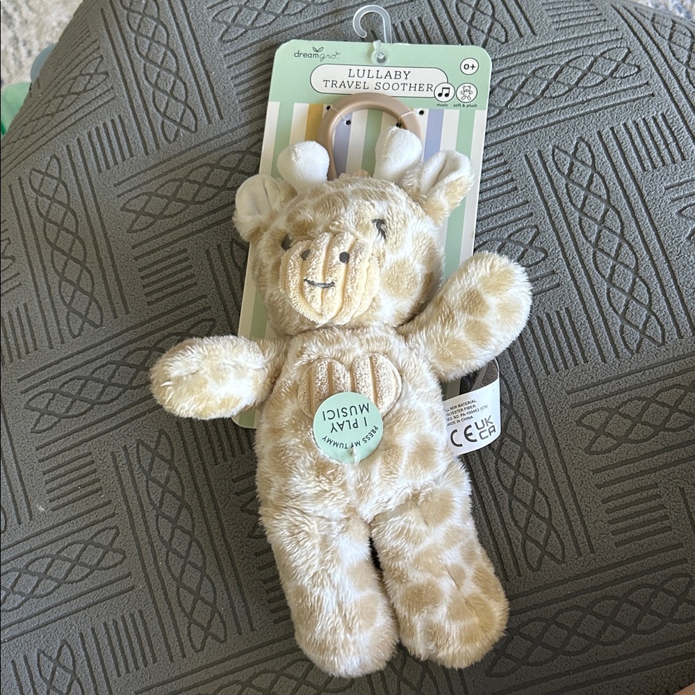 Dreambaby Lullaby Travel Soother Plush Toy